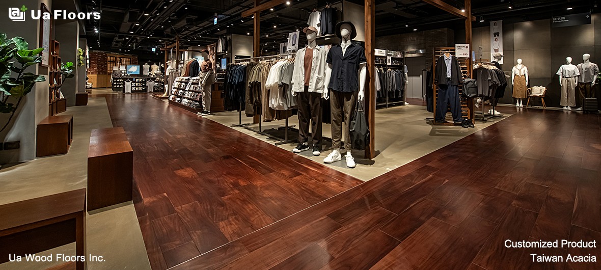Ua Floors - PROJECTS|MUJI Flagship Store | Taiwan