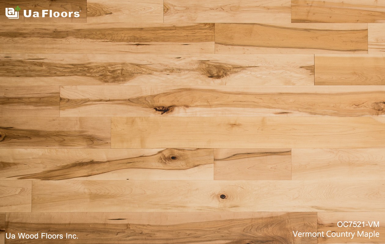 Ua Floors - PRODUCTS|Vermont Country Maple Engineered Hardwood Flooring 