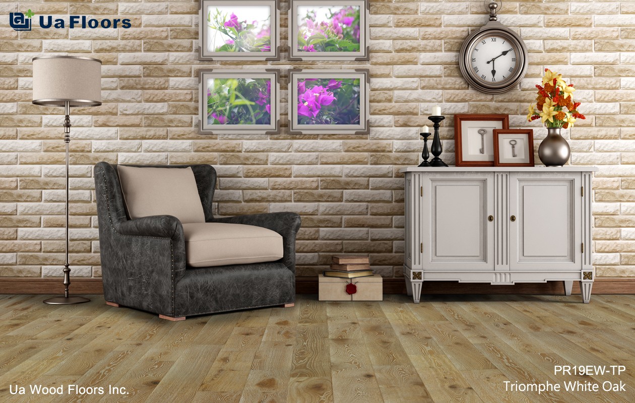 Ua Floors - PRODUCTS|Triomphe White Oak Engineered Hardwood Flooring