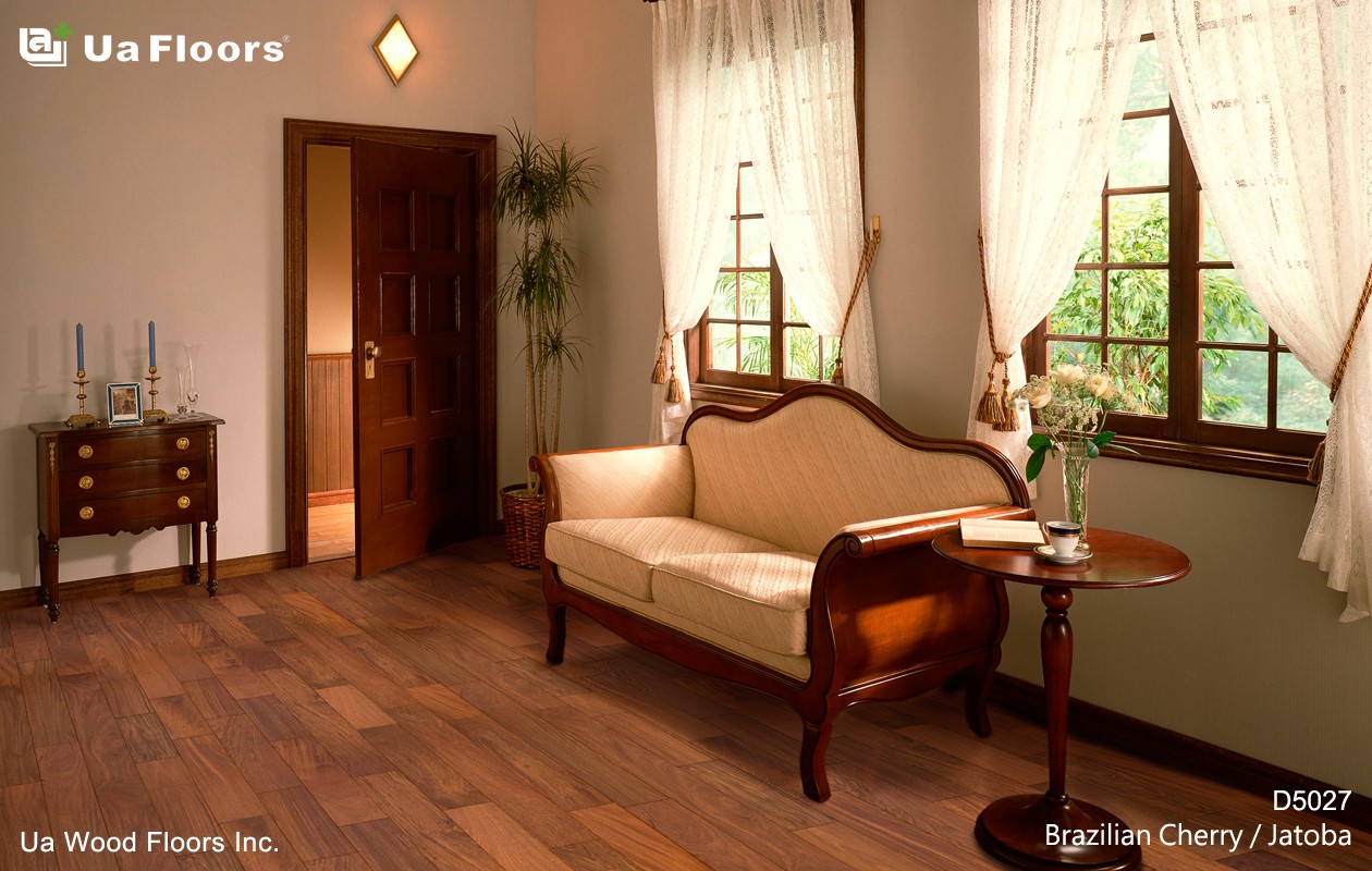 Ua Floors - PRODUCTS|Brazilian Cherry Engineered Hardwood Flooring 