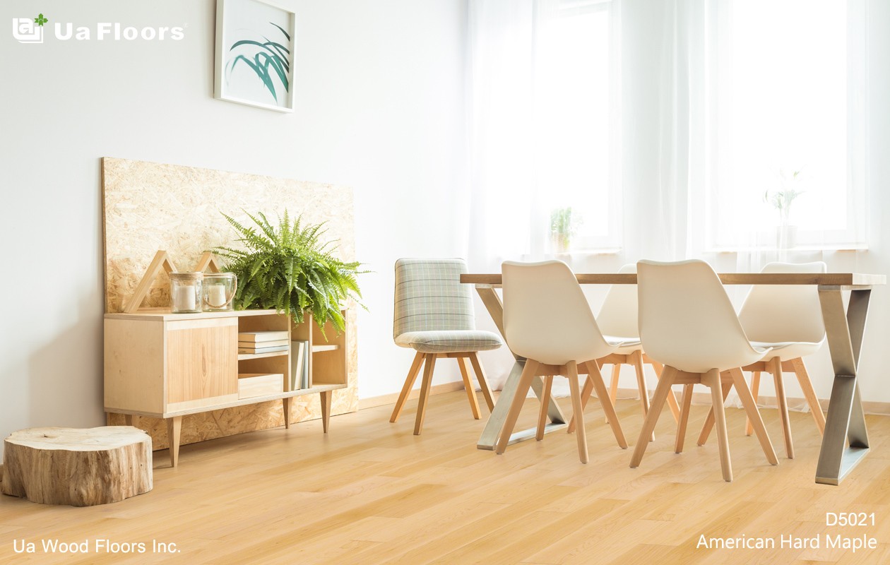 Ua Floors - PRODUCTS|American Hard Maple Engineered Hardwood Flooring 