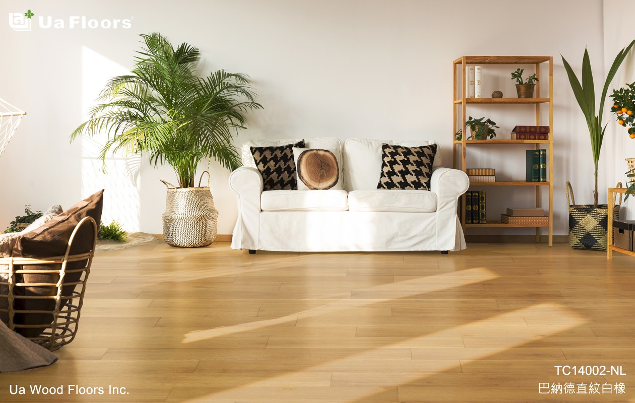 Ua Floors - 產品介紹|巴納德直紋白橡