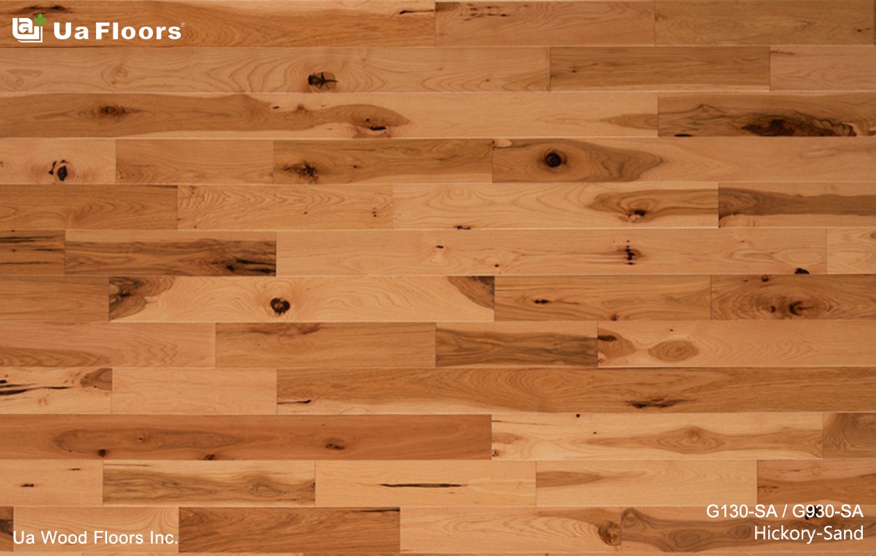 Ua Floors - PRODUCTS|Hickory-Sand Engineered Hardwood Flooring