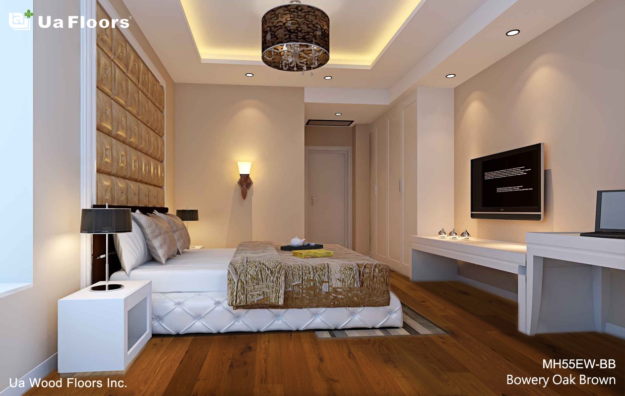 Ua Floors - PRODUCTS|Bowery Oak Brown Engineered Hardwood Flooring 