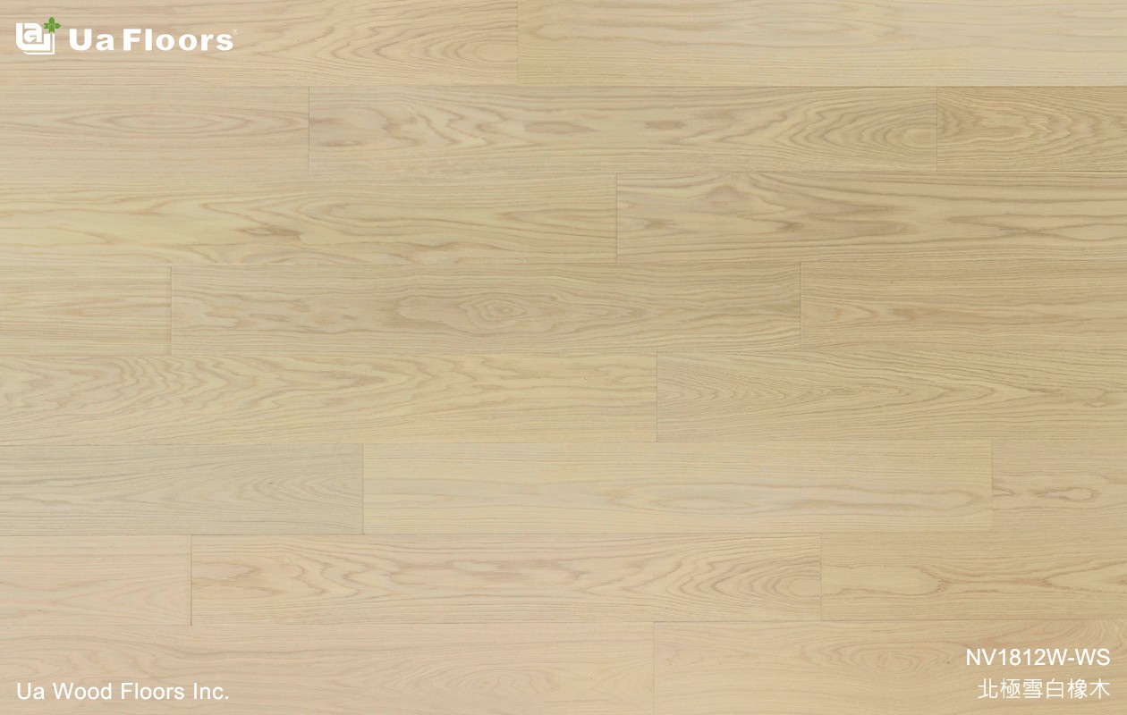Ua Floors - 產品介紹|北極雪白橡木