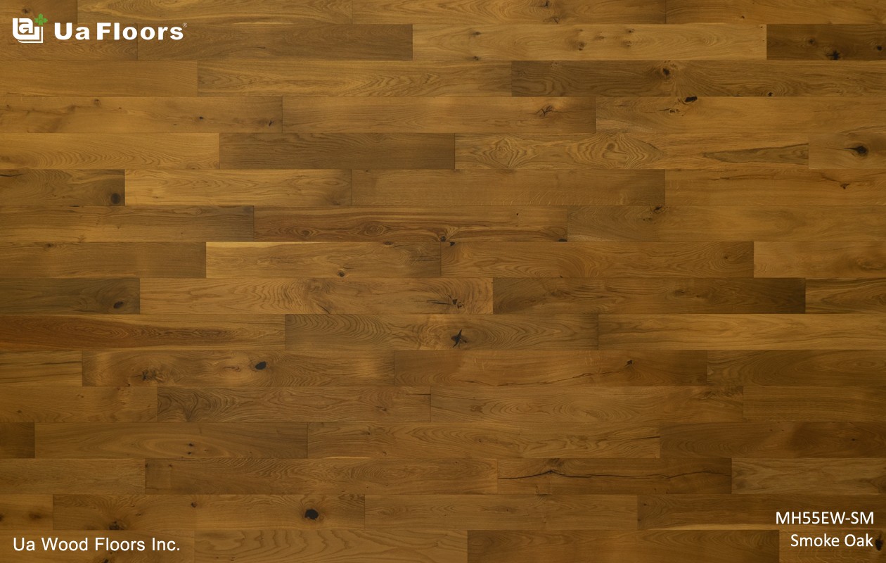 Ua Floors - PRODUCTS|Smoke Oak Engineered Hardwood Flooring 