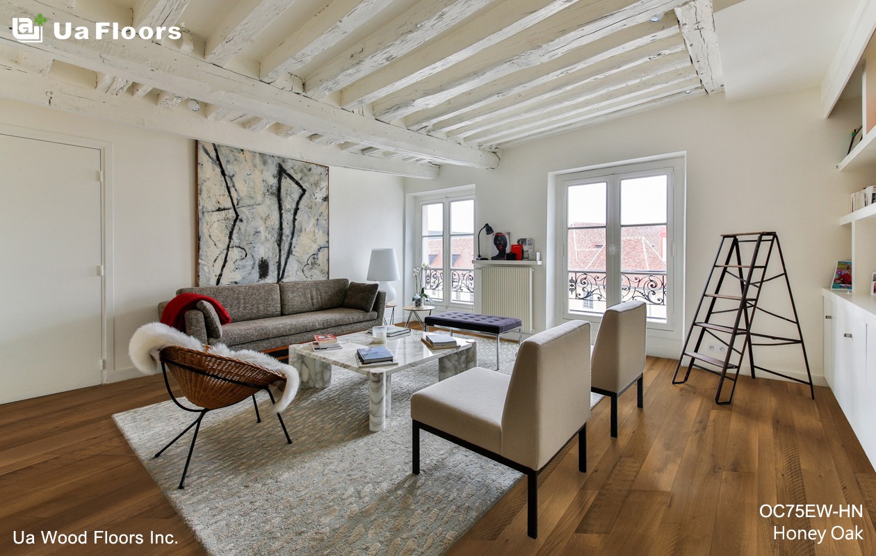 Ua Floors - PRODUCTS|Honey Oak Engineered Hardwood Flooring