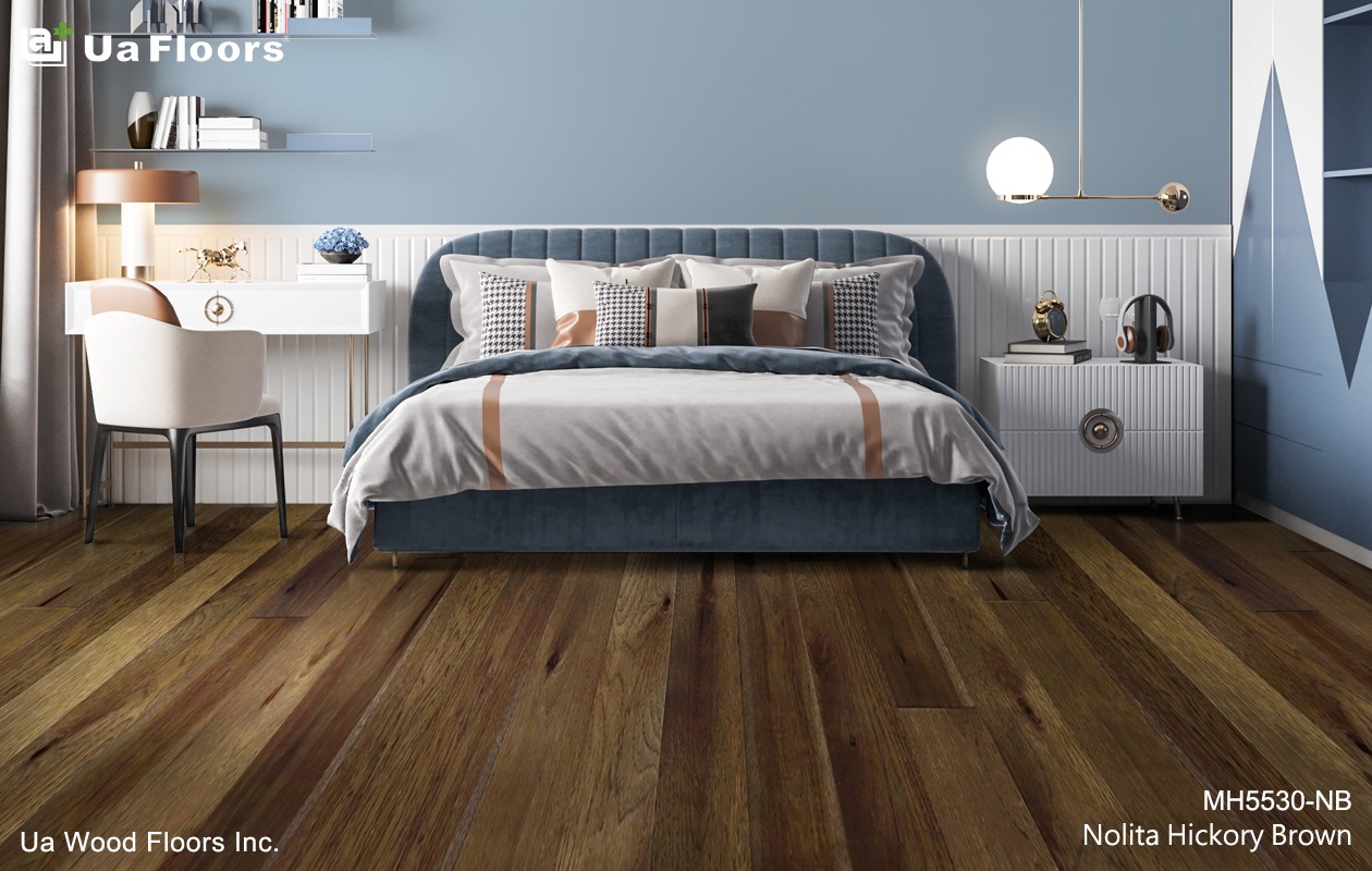 Ua Floors - PRODUCTS|Nolita Hickory Brown Engineered Hardwood Flooring