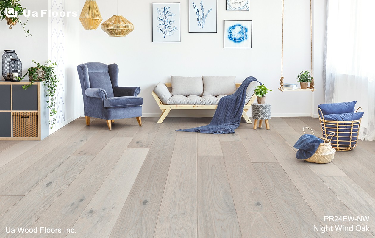 Ua Floors - PRODUCTS|Night Wind Oak Engineered Hardwood Flooring