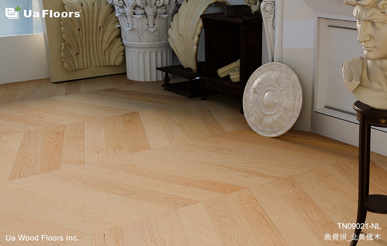 Ua Floors - 產品介紹|魚骨拼_北美楓木