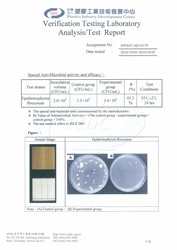 Ua Floors - Test Report_epidermophyton-floccosum