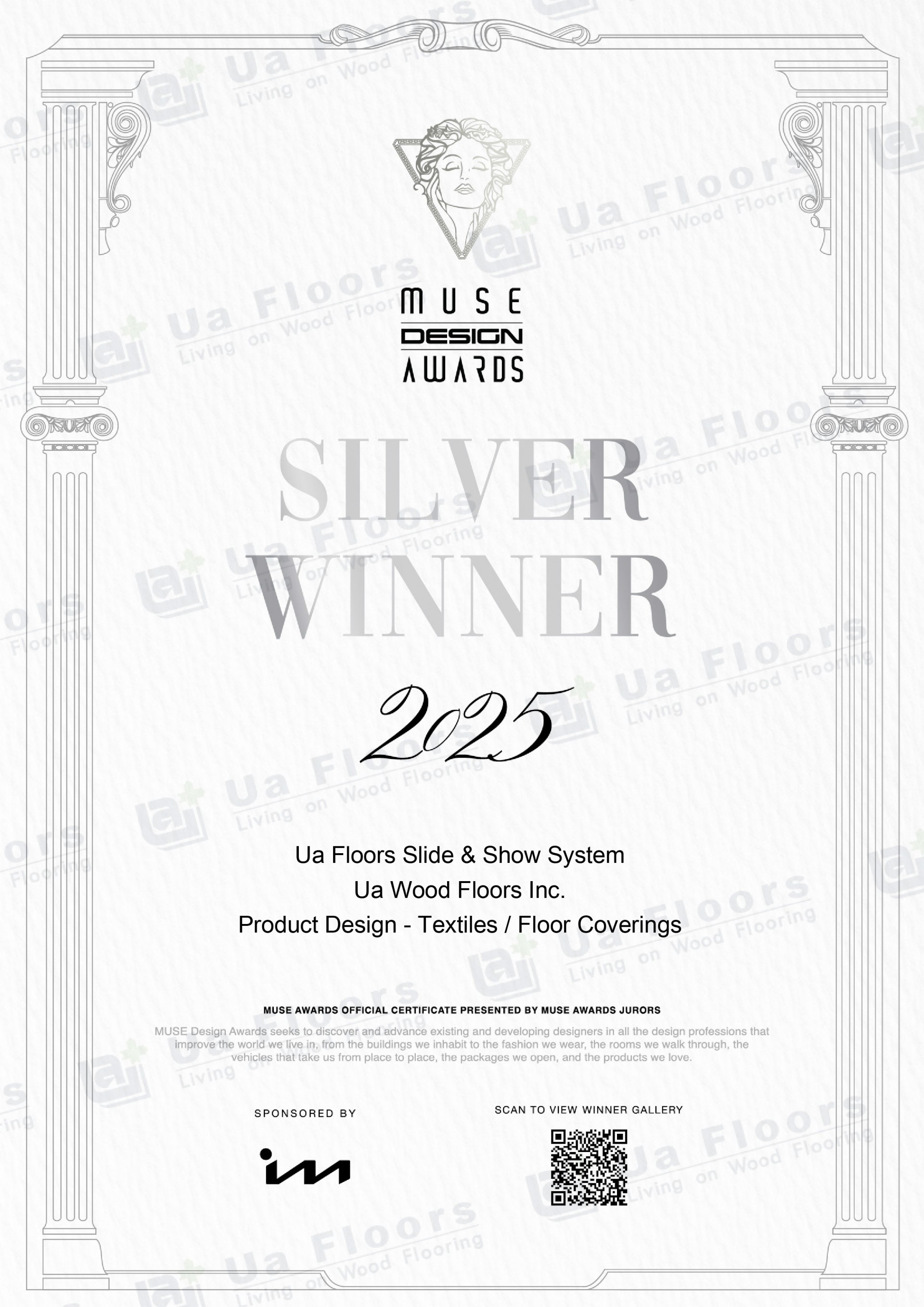 Ua Floors - MUSE Design Awards - Silver Winner